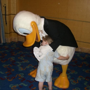 Dylan with Donald on the Wonder