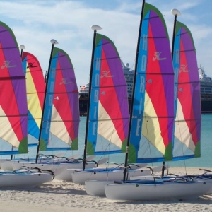 Cataway Cay sailboats