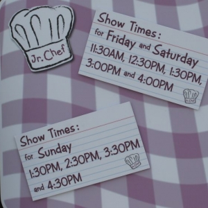 Show times for Junior Chef