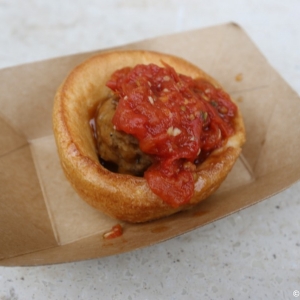 Lamb Meatball with Spicy Tomato Chutney