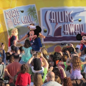 Disney Fantasy Sail Away Party