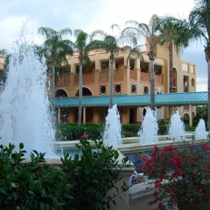 Courtyard with Fountain