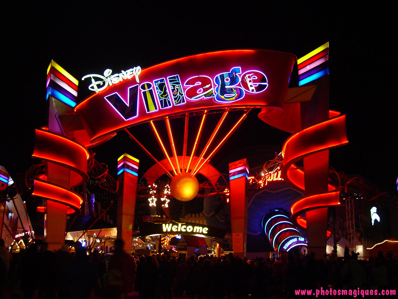 Disney Village entrance