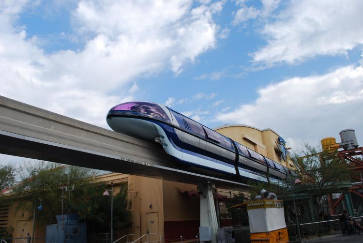 Disneyland Monorail Mark VII Blue 3