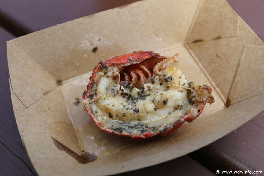 Grilled Lobster Tail with Garlic Herb Butter