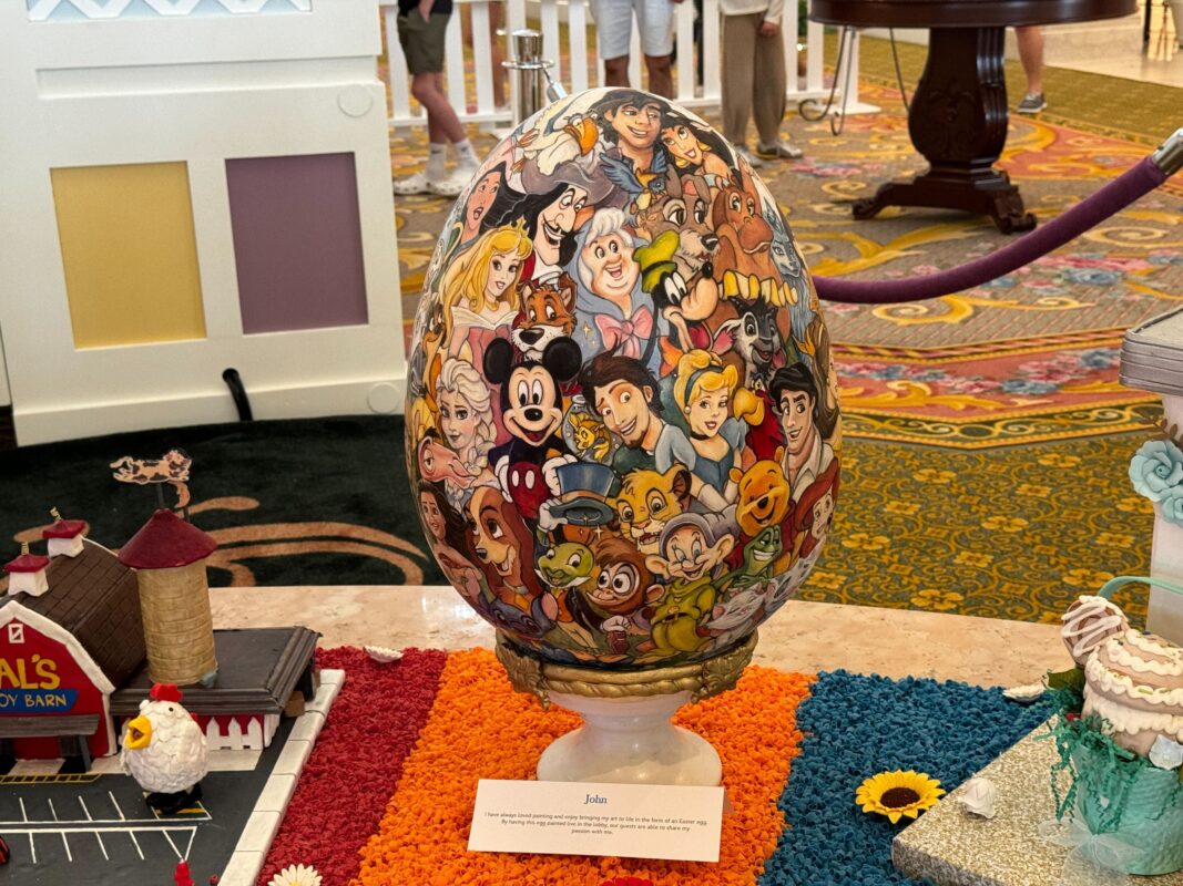 WDW 2024 Easter Egg Display at Grand Floridian 19 1