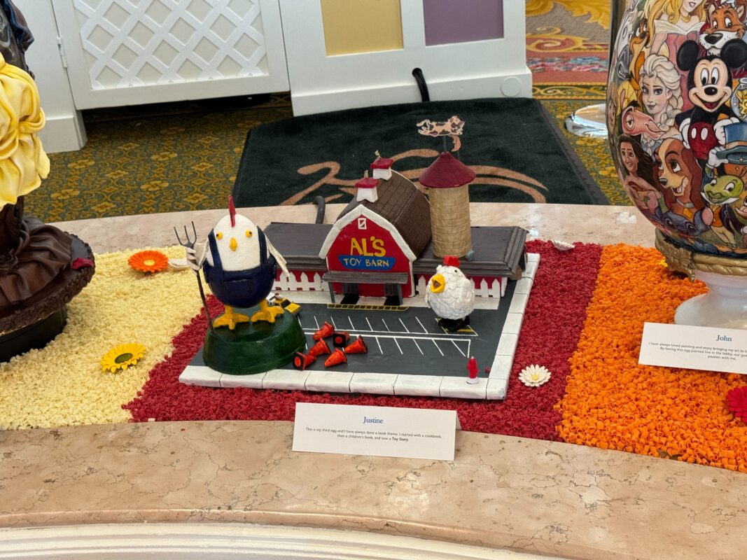 WDW 2024 Easter Egg Display at Grand Floridian 20