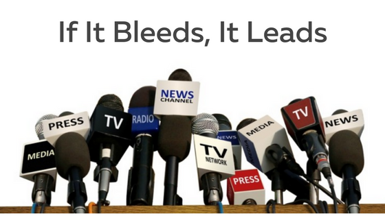 Image result for if it bleeds it leads